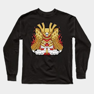 Daruma samurai Long Sleeve T-Shirt